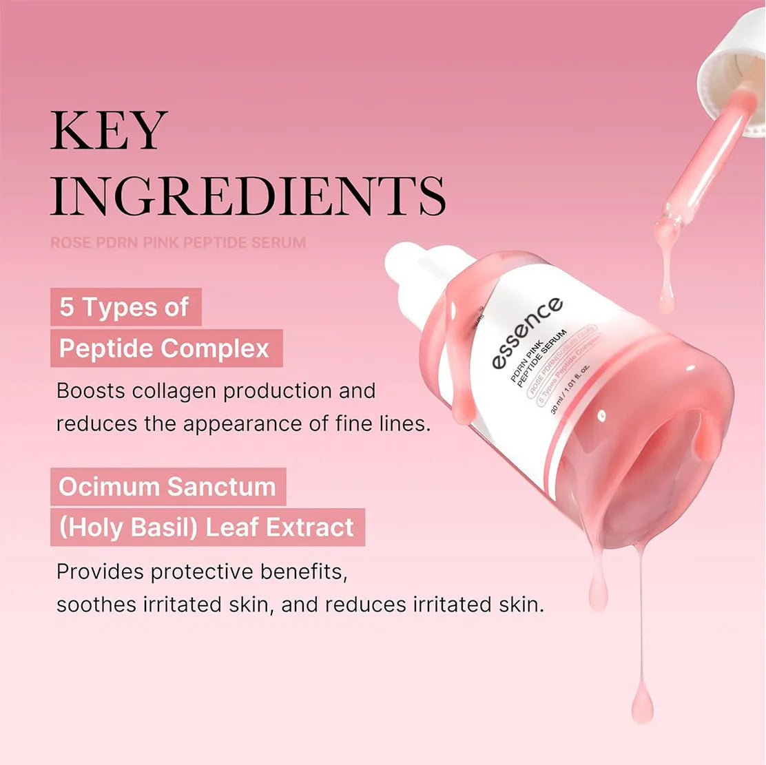 PDRN Pink Peptide Serum - Glow, Firmness amp Soothed Skin